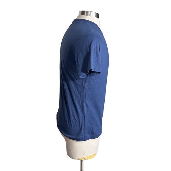 Lot Of 2 Polo Ralph Lauren Orange & Navy Short Sleeve Pony V-Neck T-Shirts Sz Sm - Picture 3 of 16